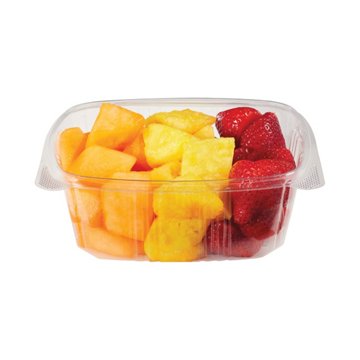 H-E-B Fresh Cut Cantaloupe, Strawberries & Pineapple - Large, Avg. 1.4 lbs