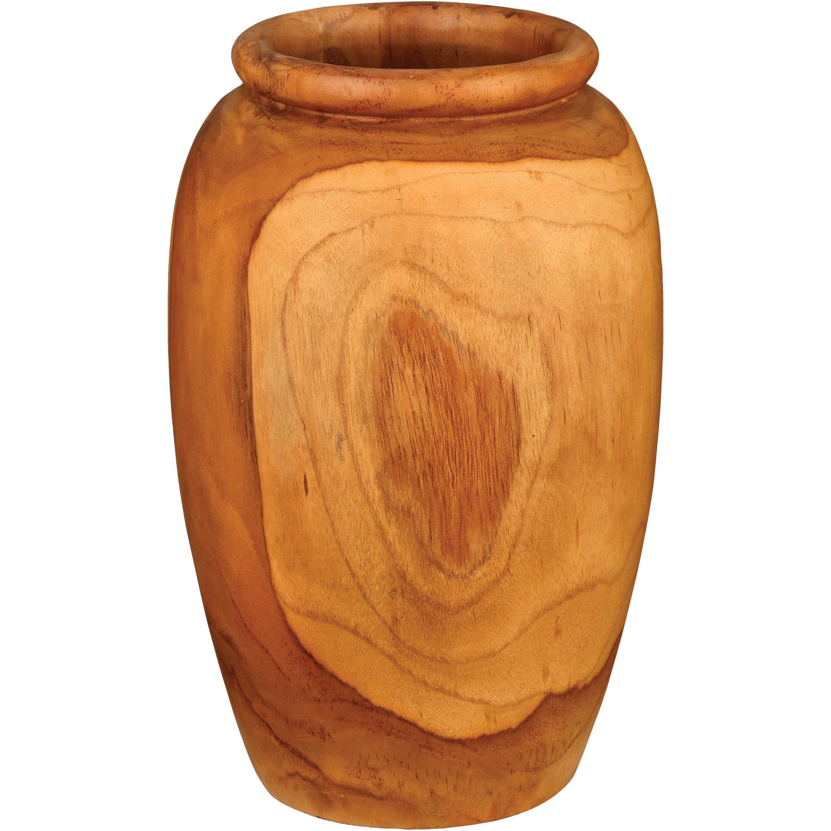 Haven + Key Teak Wood Decorative Tabletop Vase Shop Seasonal Decor at