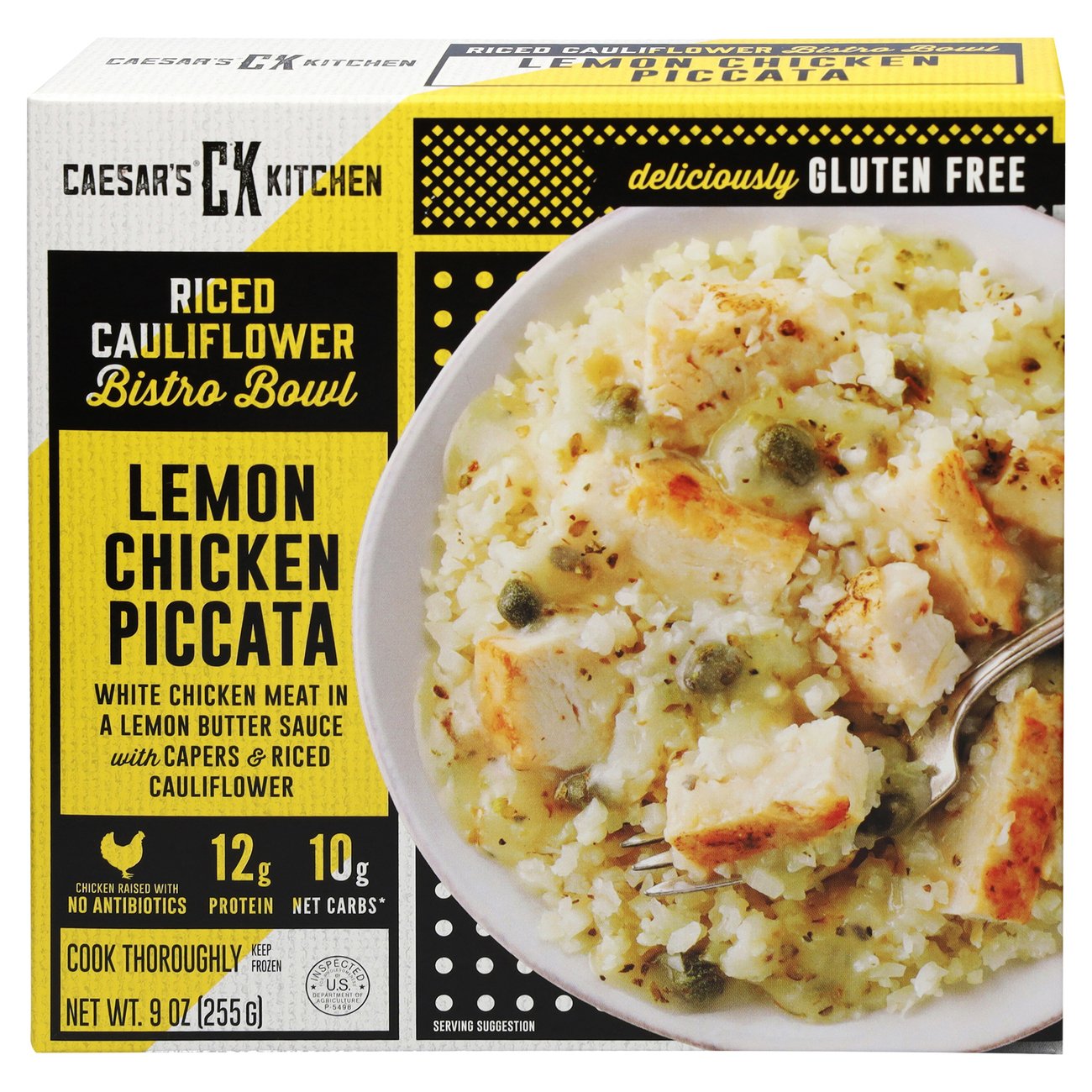 Caesar S Kitchen Lemon Chicken Piccata Riced Cauliflower Bistro Bowl   008378523 1