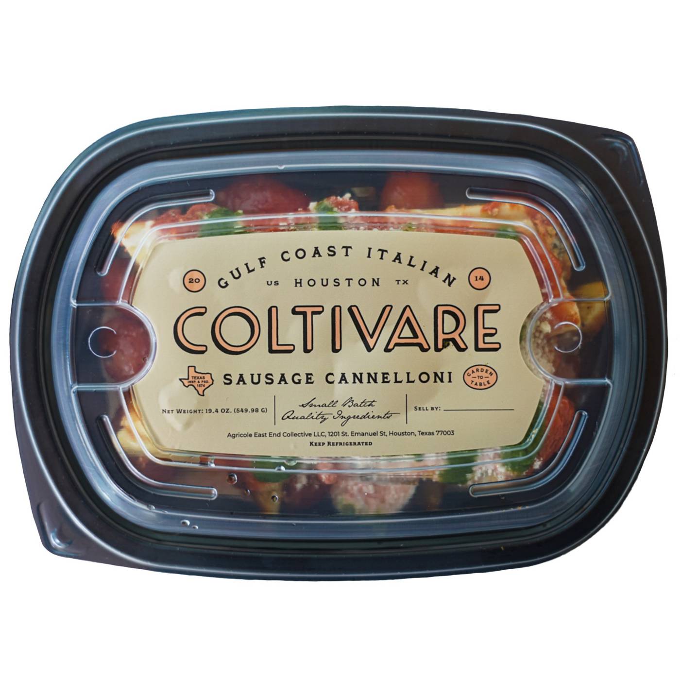 Coltivare Sausage Cannelloni; image 1 of 2