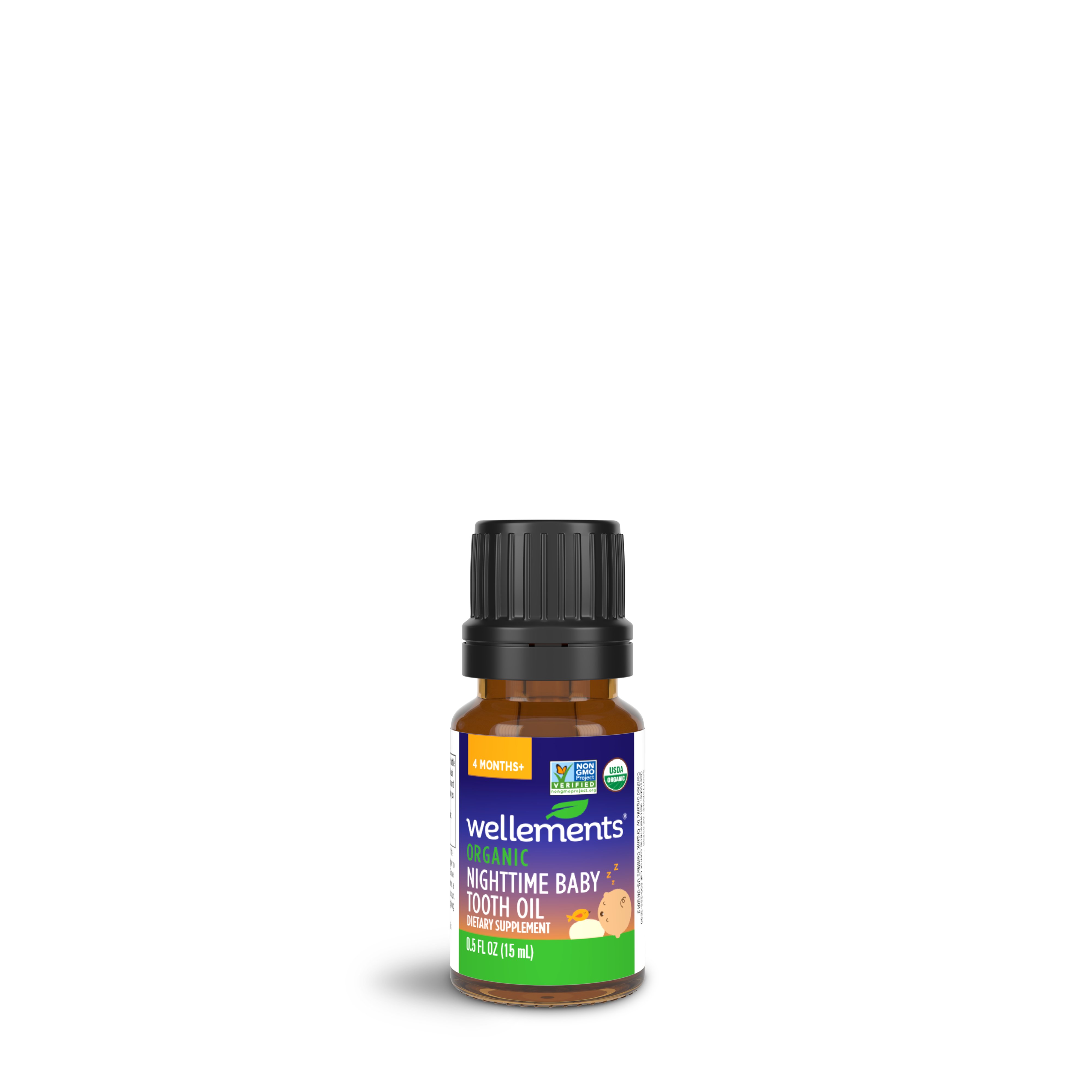 Wellements Organic Nighttime Baby Tooth Oil - Shop Teething At H-E-B