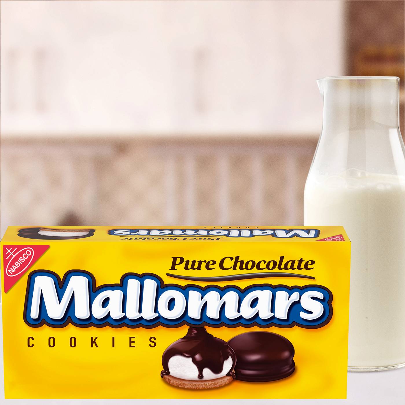 Mallomars Pure Chocolate Cookies; image 4 of 10