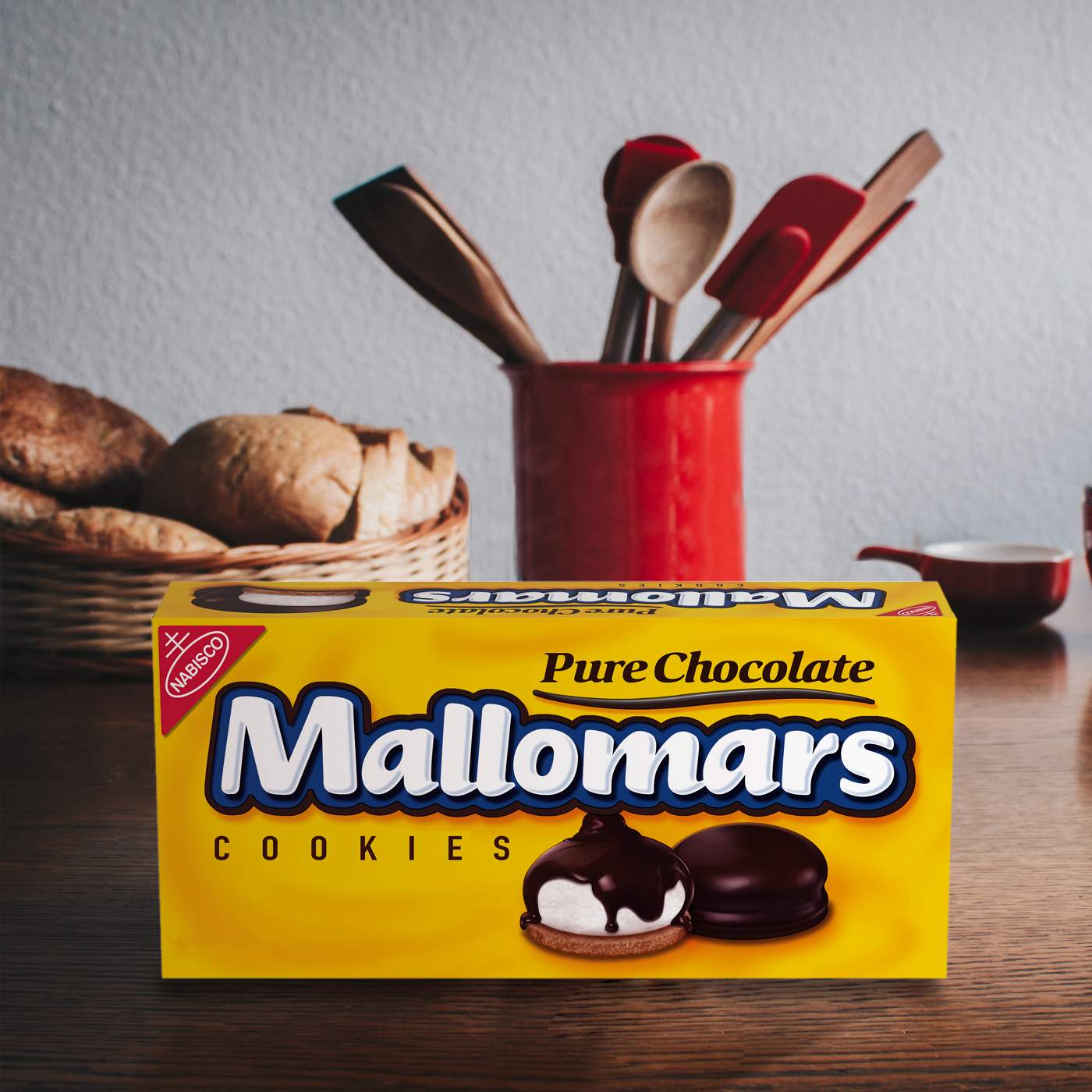 Mallomars Pure Chocolate Cookies; image 8 of 10