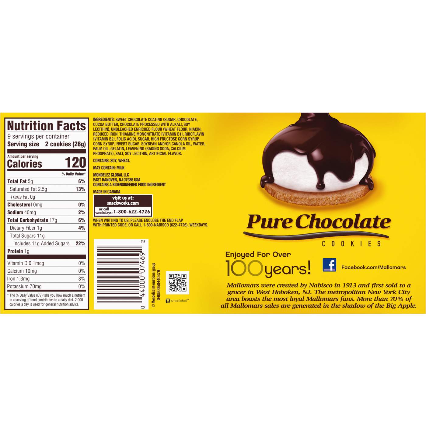 Mallomars Pure Chocolate Cookies; image 10 of 10