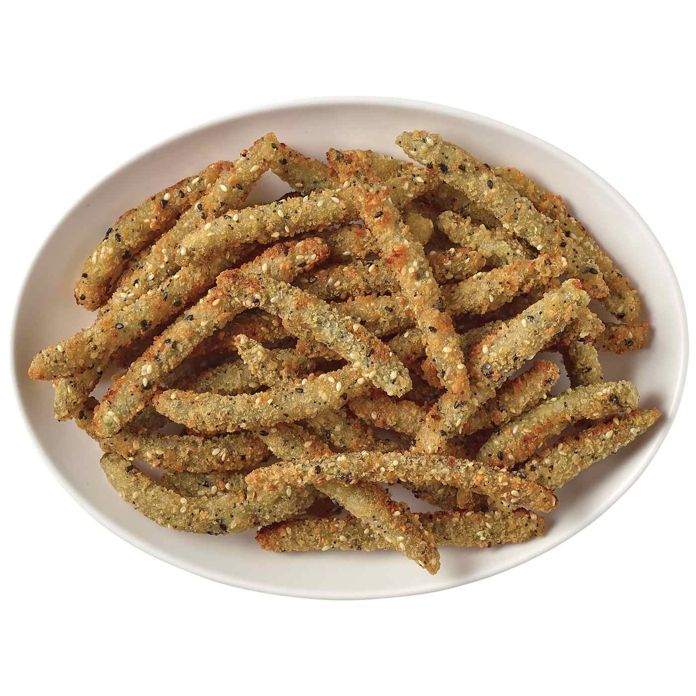 Meal Simple by HEB Everything Bagel Seasoned & Breaded Green Beans Shop Entrees & Sides at HEB