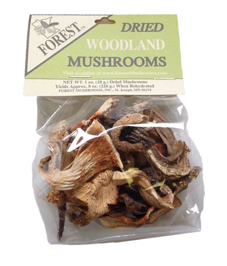 Forest Mushrooms Inc. Dried Woodland Mushrooms, 1 oz