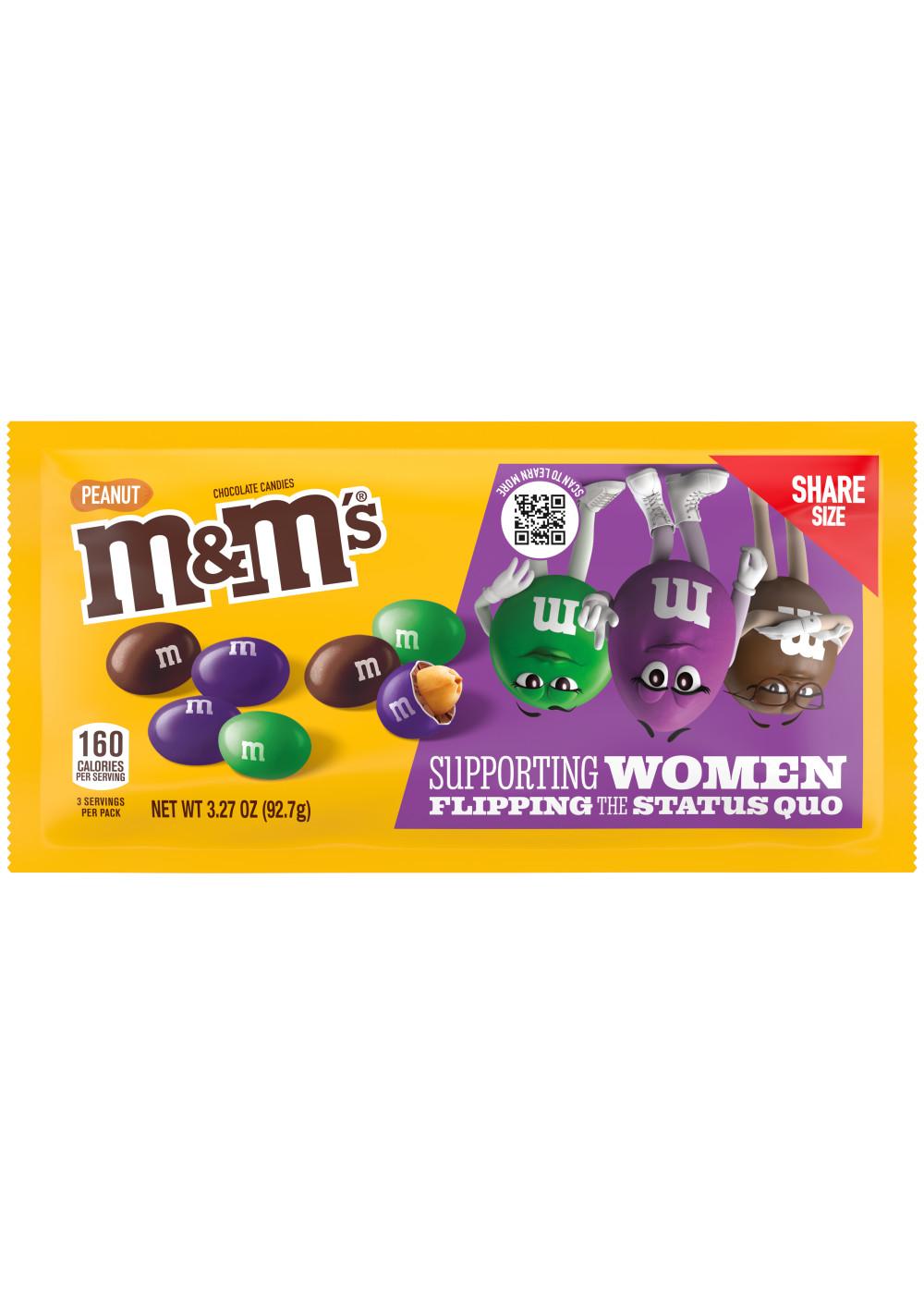 M&M'S Limited Edition Peanut Chocolate Candy - Purple Moment Share