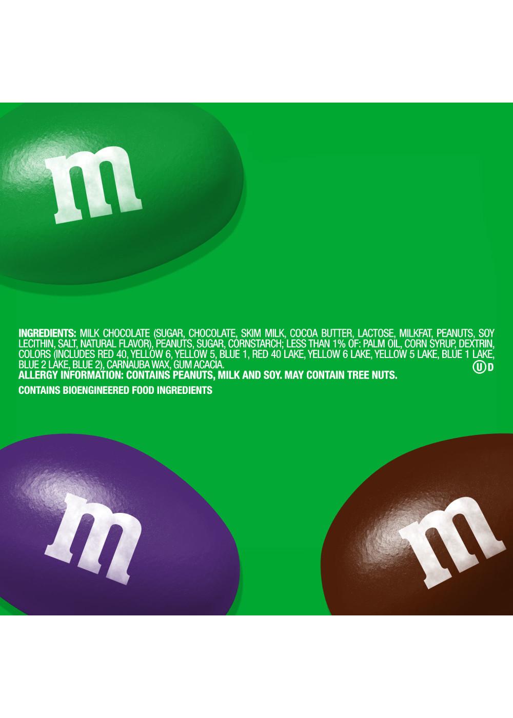 M&M'S Limited Edition Peanut Chocolate Candy - Purple Moment Share Size; image 3 of 9