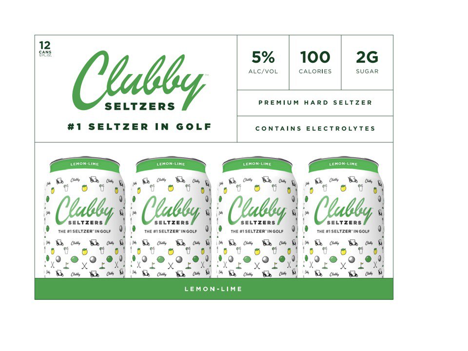 Clubby Seltzers Lemon Lime Seltzer 12 oz Cans Shop Malt beverages