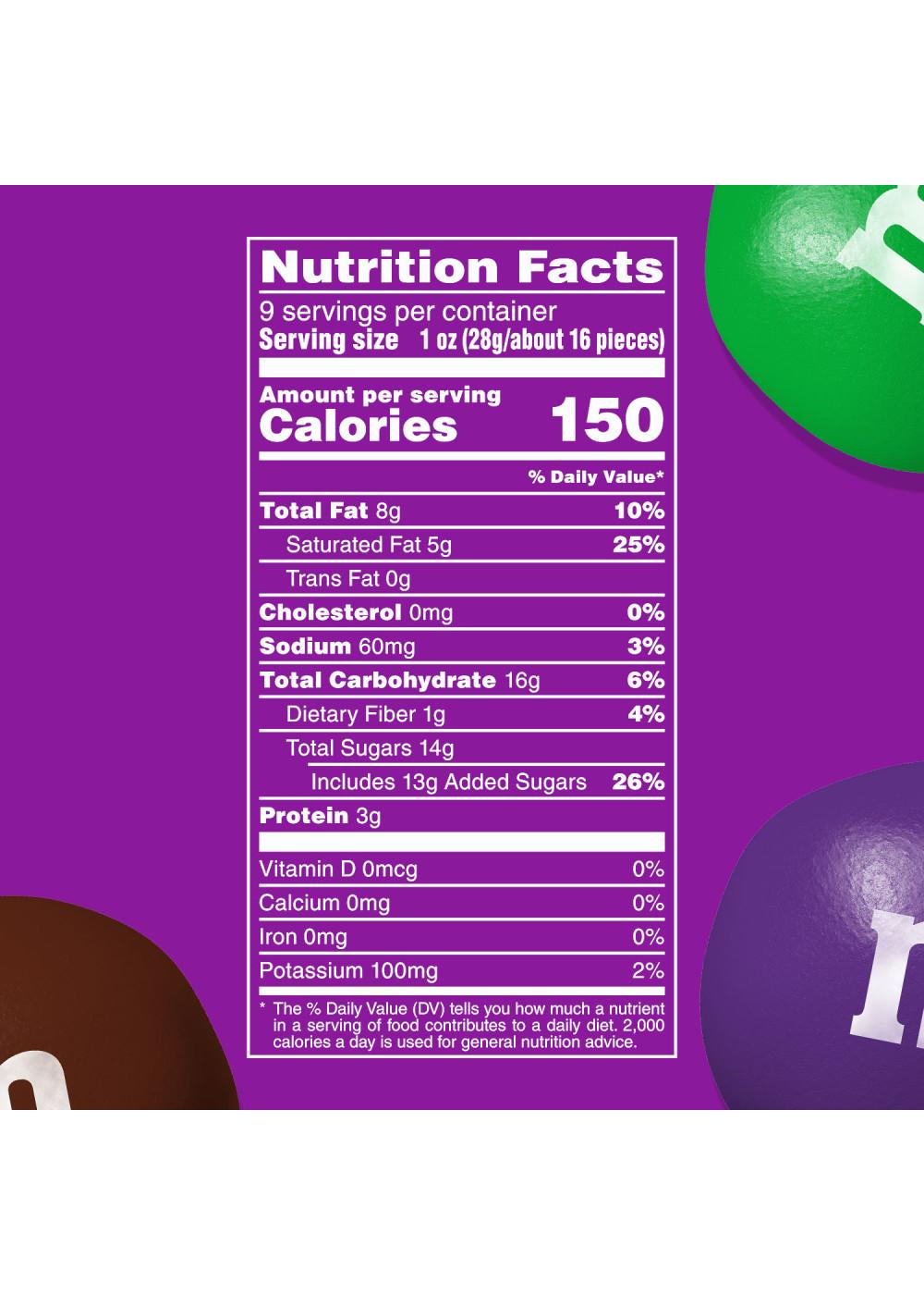 M&M'S Limited Edition Peanut Butter Chocolate Candy - Purple Moment Share Size; image 6 of 9