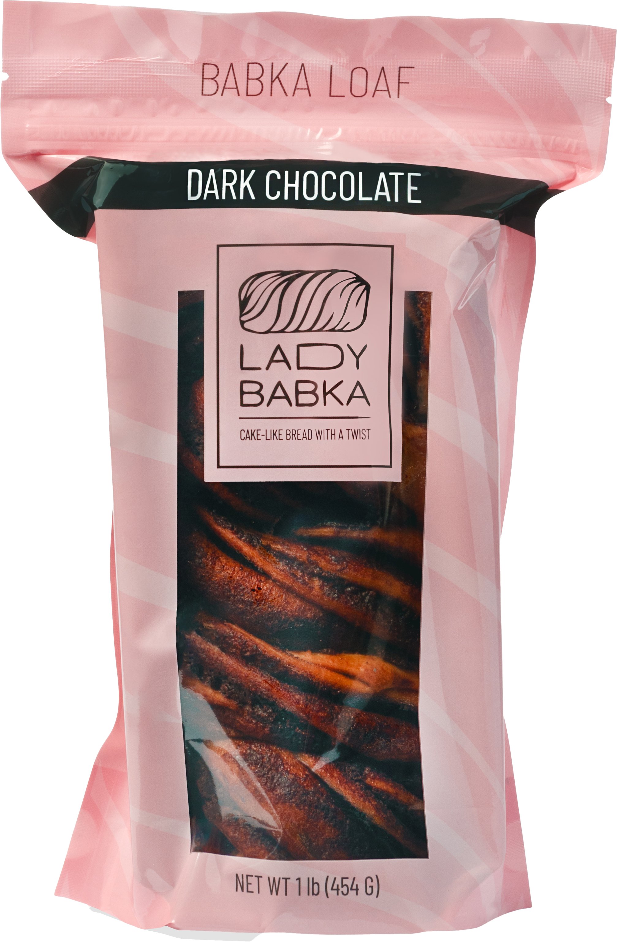 Lady Babka Dark Chocolate Babka Loaf, 16 oz | Central Market