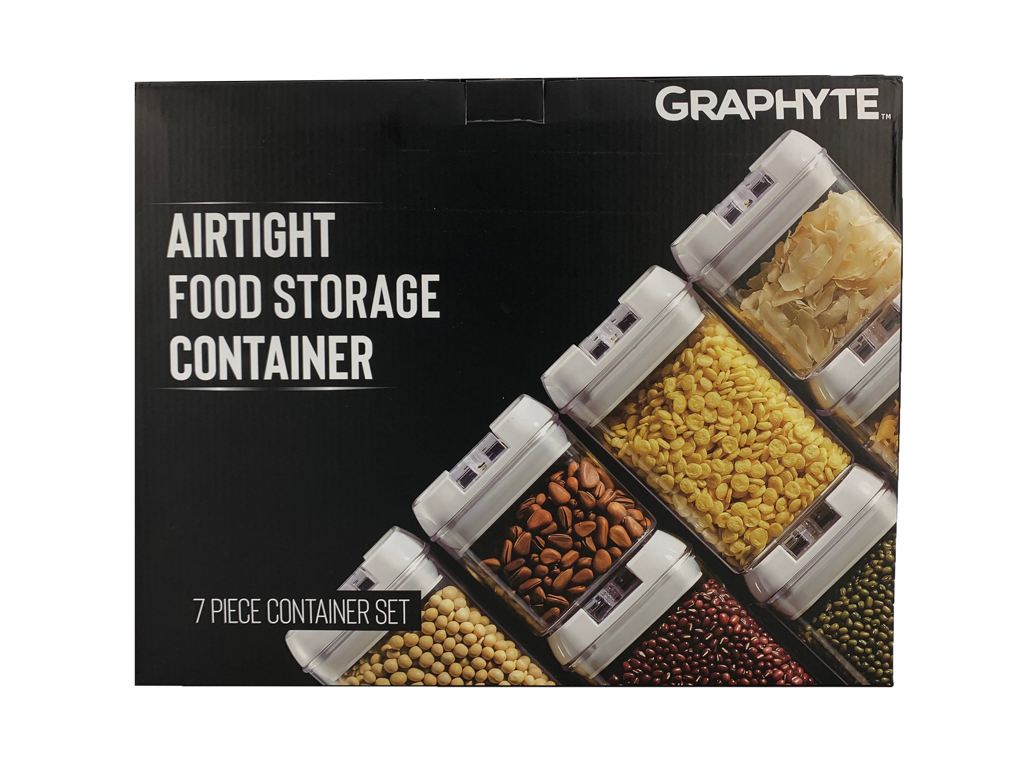 KMS Graphyte Food Storage Container Set, 7 pieces | Low Prices