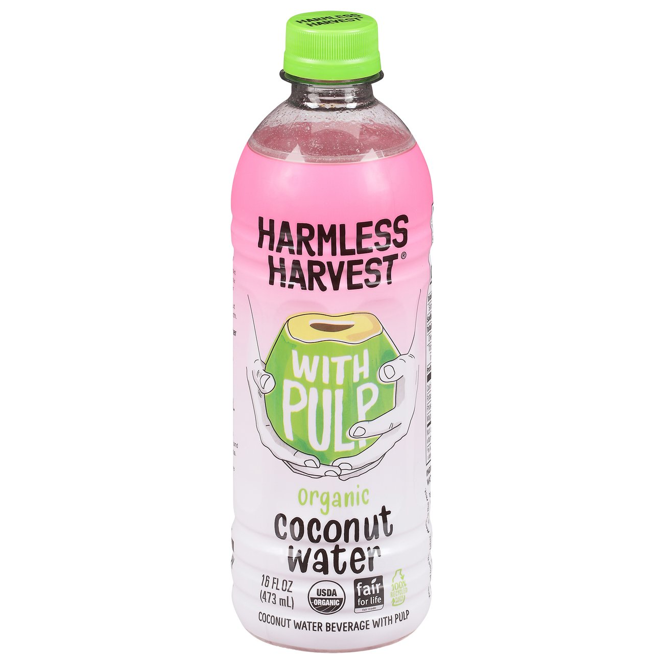 Harmless Harvest Organic Coconut Water With Pulp - Shop Coconut Water ...