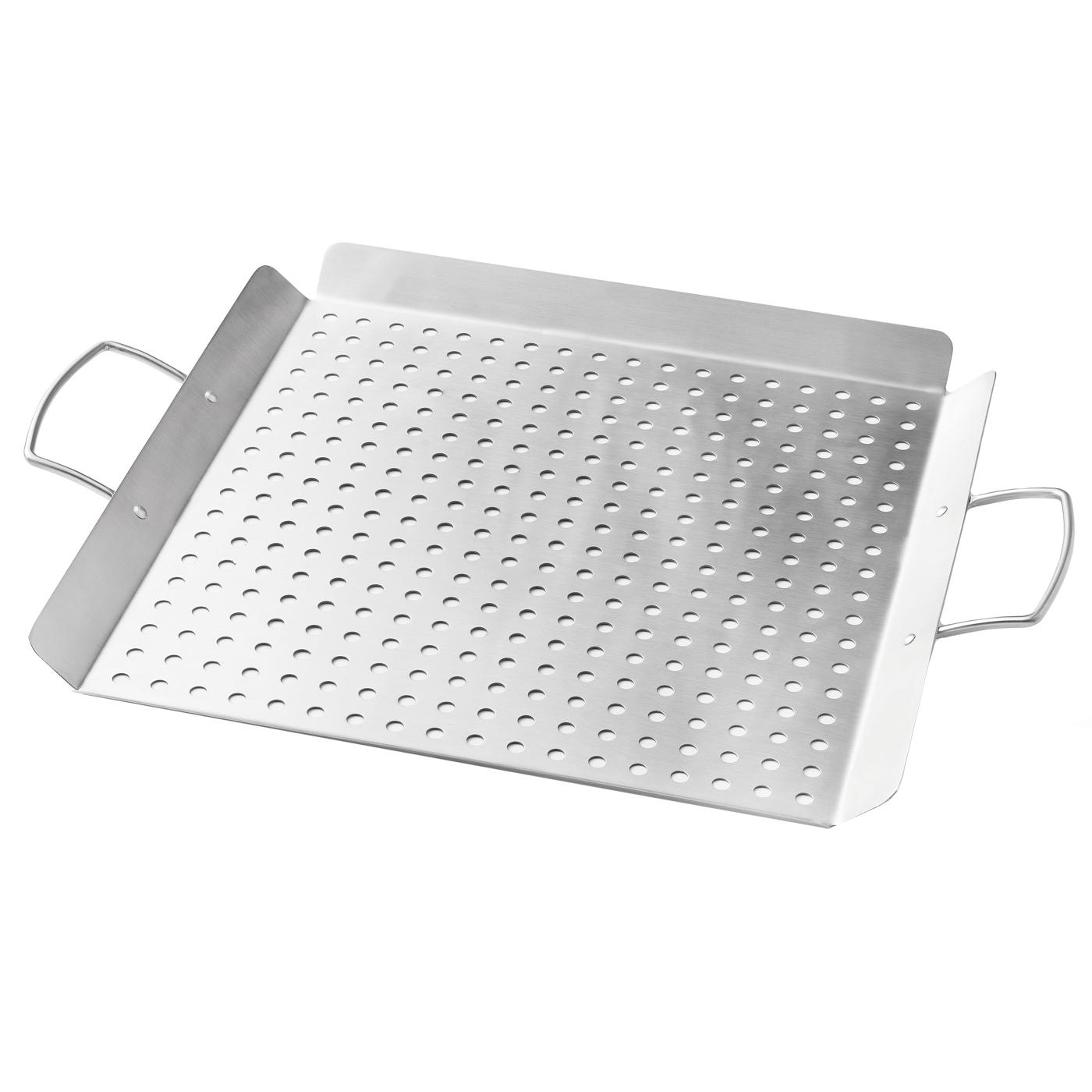 Starfit The Rock Reversible Griddle with Stainless Steel Basket Shop