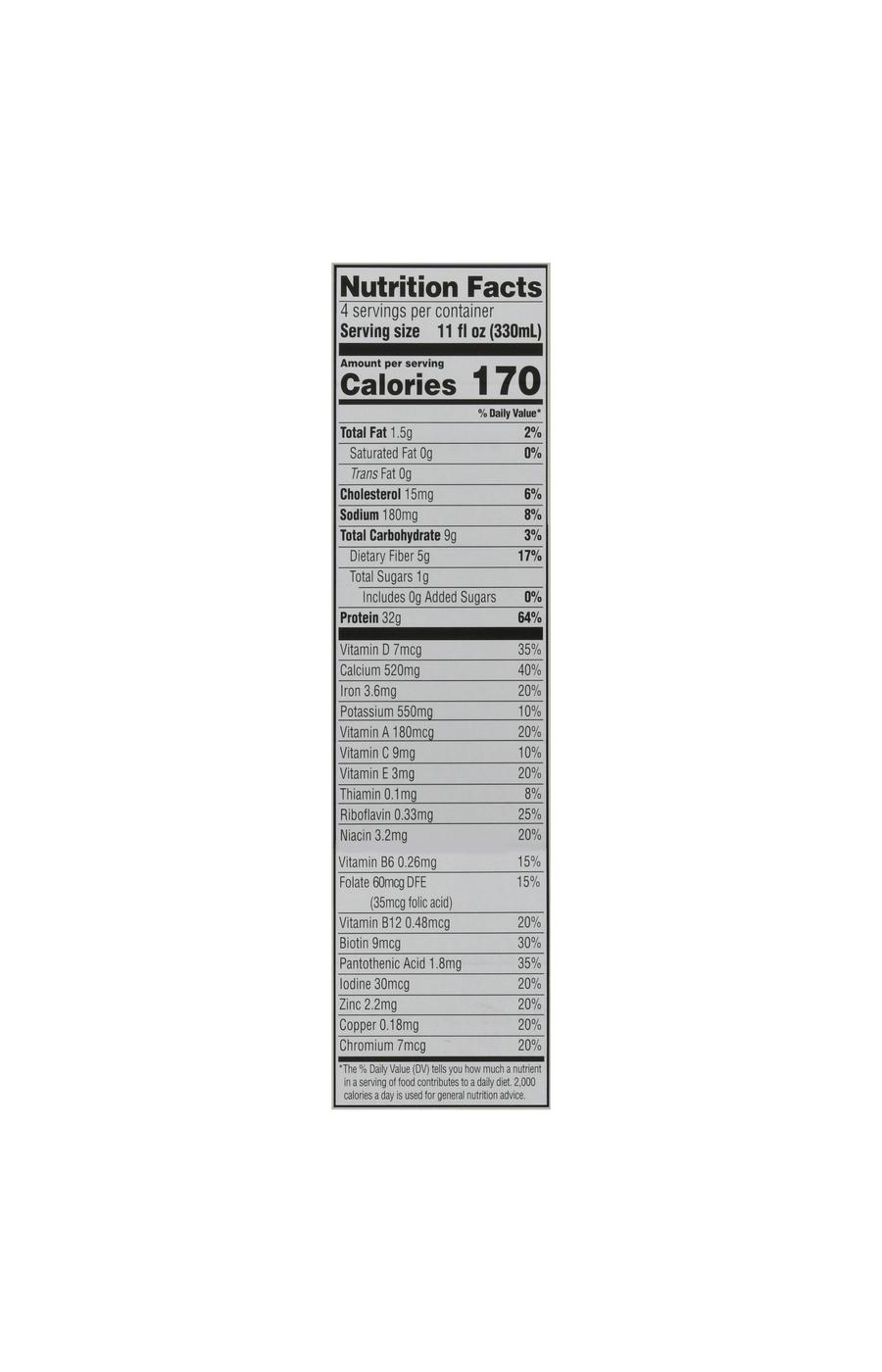 Muscle Milk Pro Series Protein Shakes, 32g - Chocolate Peanut Butter, 11 oz; image 4 of 4