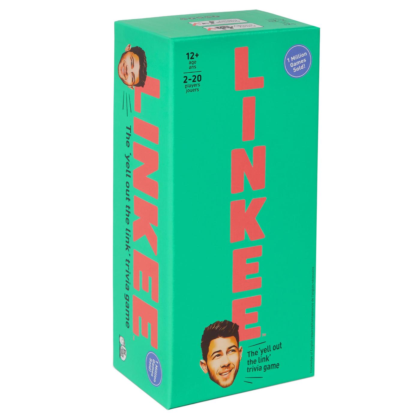 Linkee Nick Jonas Edition Family Trivia Game; image 1 of 3