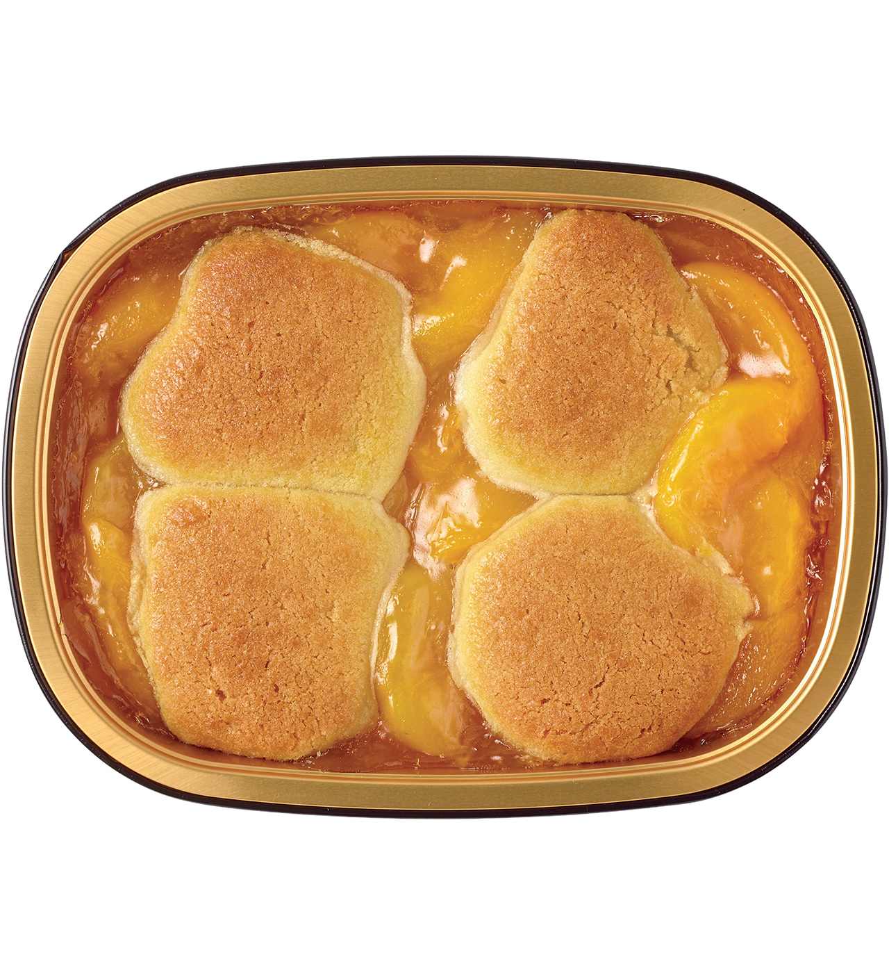 Meal Simple by H-E-B Dessert - Peach Sugar Cookie Cobbler; image 1 of 4