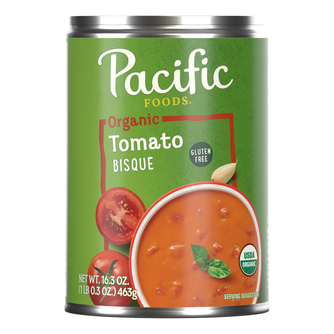 Pacific Foods Tomato Bisque Soup; image 1 of 4