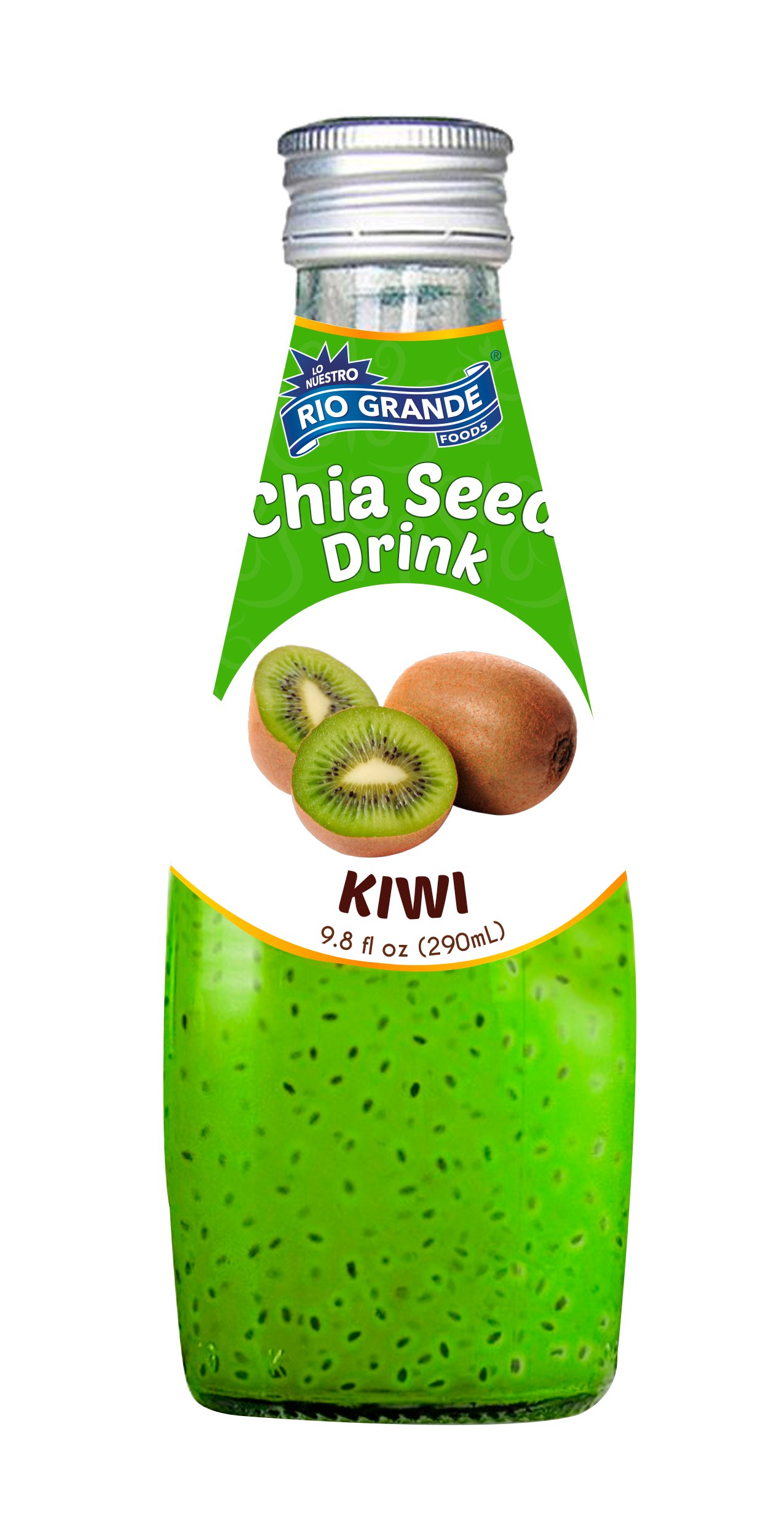 Rio Grande Foods Kiwi Chia Seed Drink Shop Juice at HEB