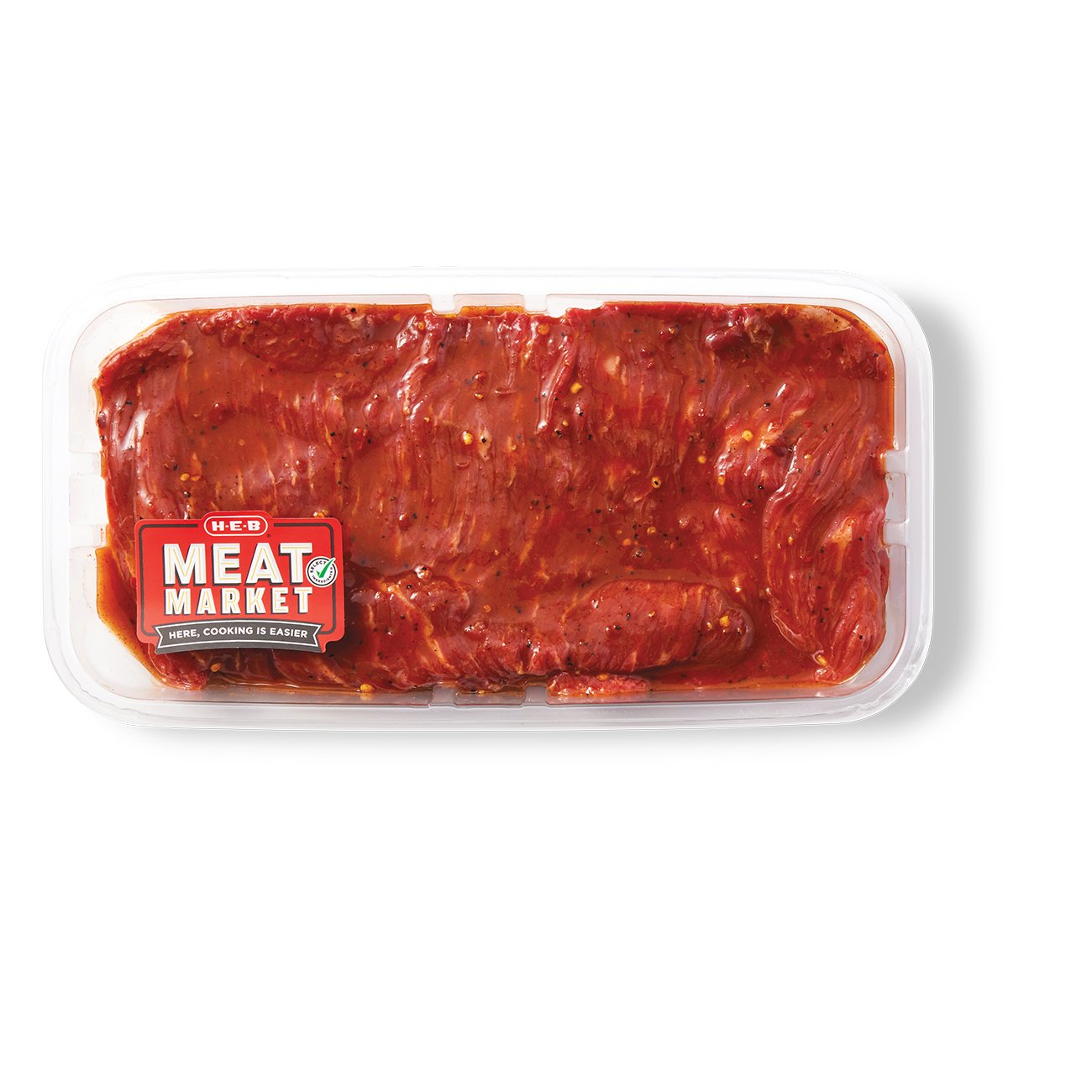 HEB Meat Market Marinated Beef Skirt Steak Fajitas Chile Lime