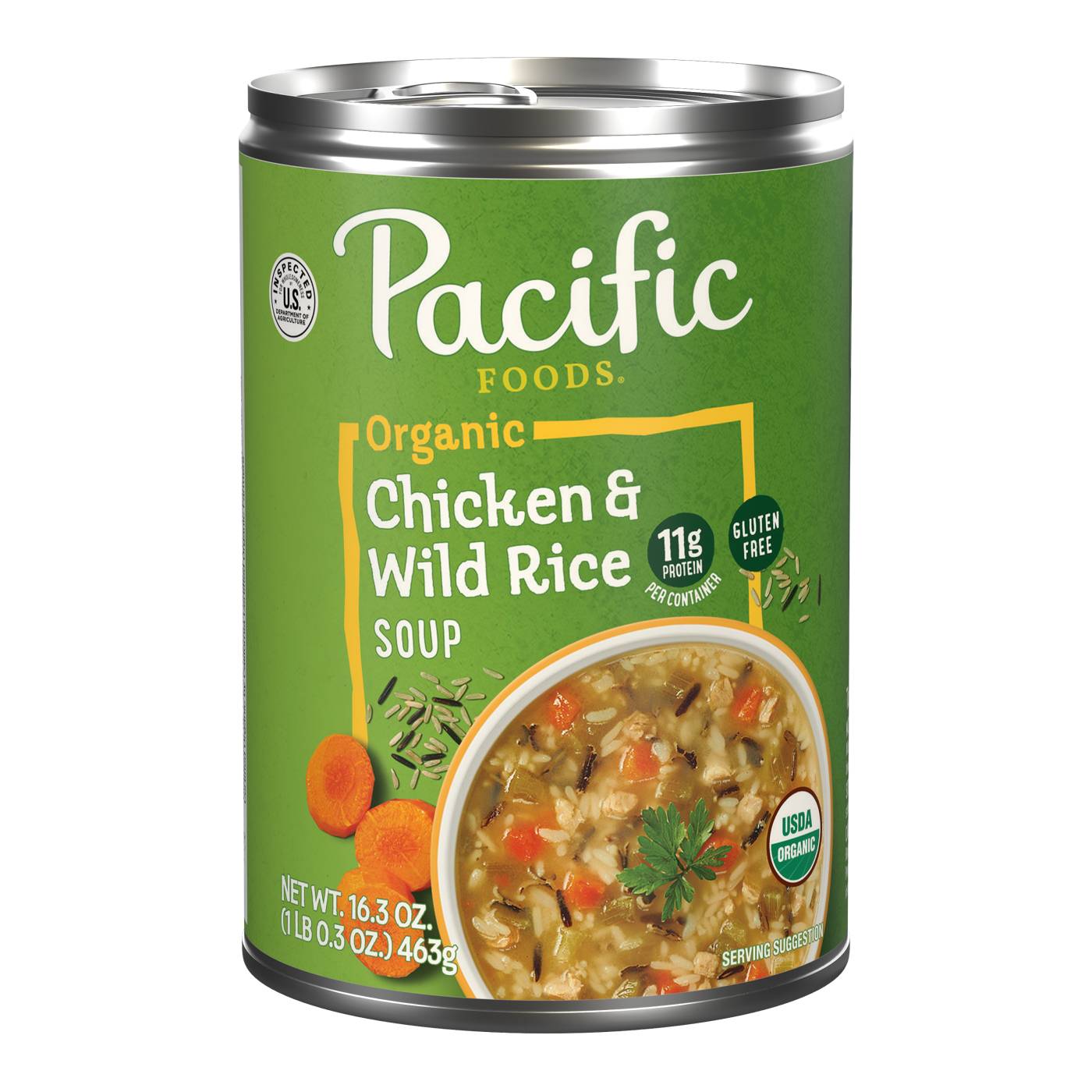 Pacific Foods Organic Chicken & Wild Rice Soup; image 1 of 7