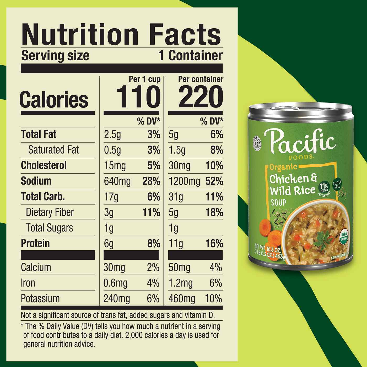 Pacific Foods Organic Chicken & Wild Rice Soup; image 5 of 7