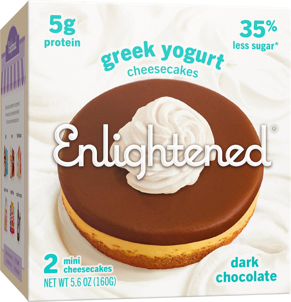 Enlightened Dark Chocolate Mini Greek Yogurt Cheesecakes Shop