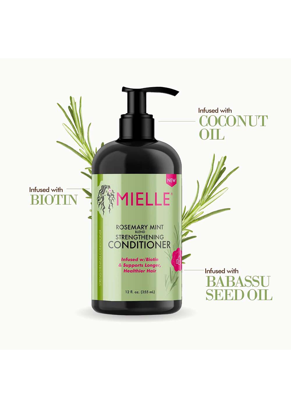 Mielle Rosemary Mint Blend Strengthening Conditioner; image 2 of 3