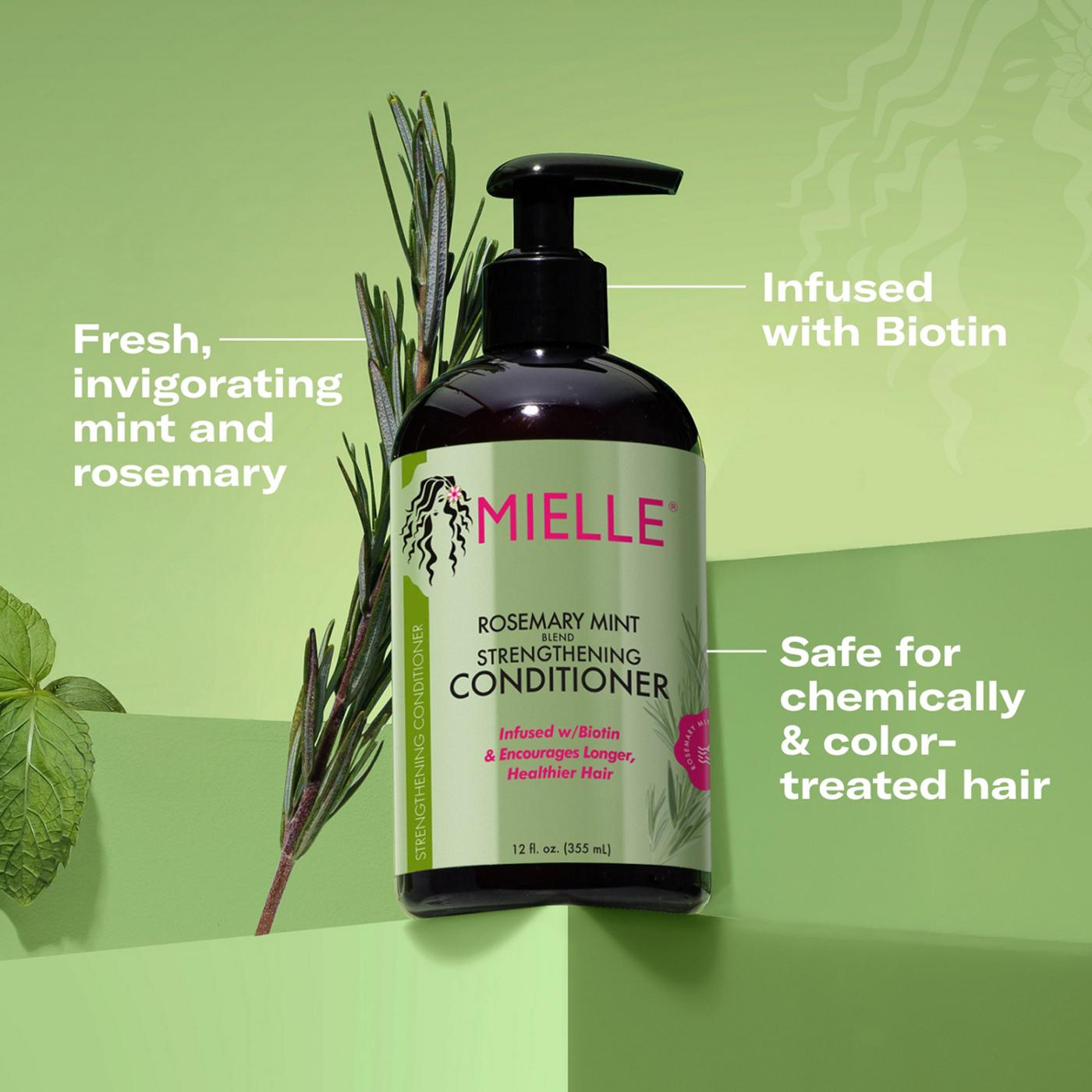 Mielle Biotin Strenghtening Conditioner - Rosemary Mint; image 10 of 10