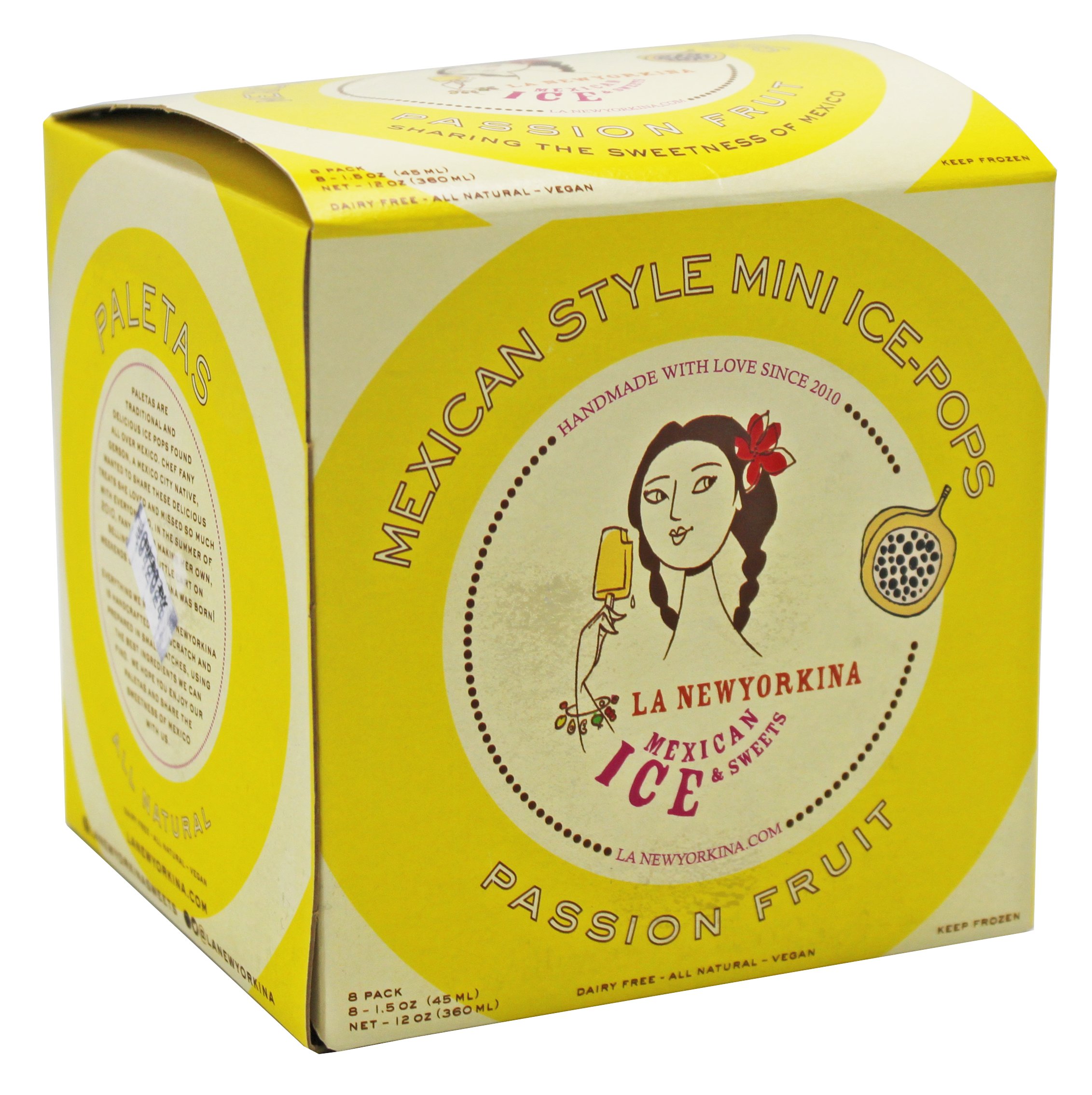 La Newyorkina Mango Chile Paletitas, 8 ct | Central Market