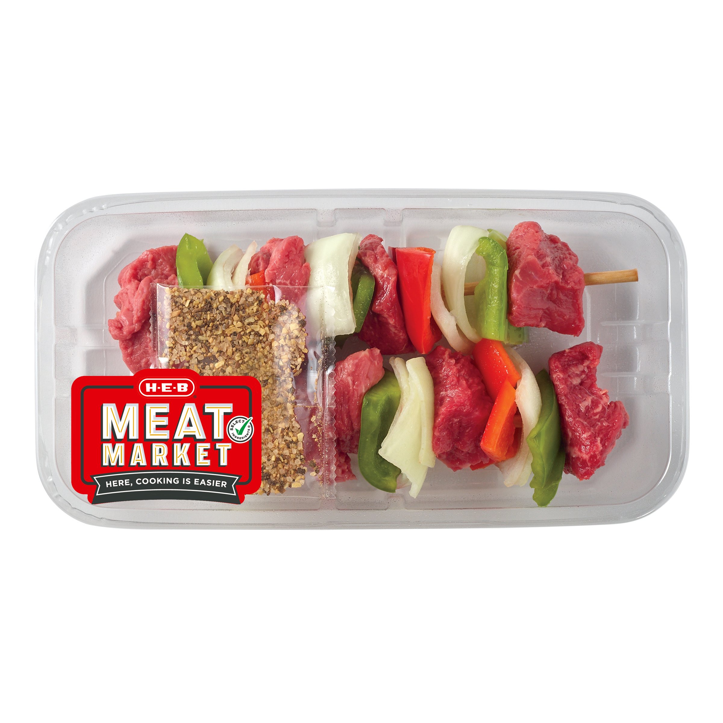 HEB Meat Market Beef Sirloin Kabobs Steak Seasoning Shop Beef at