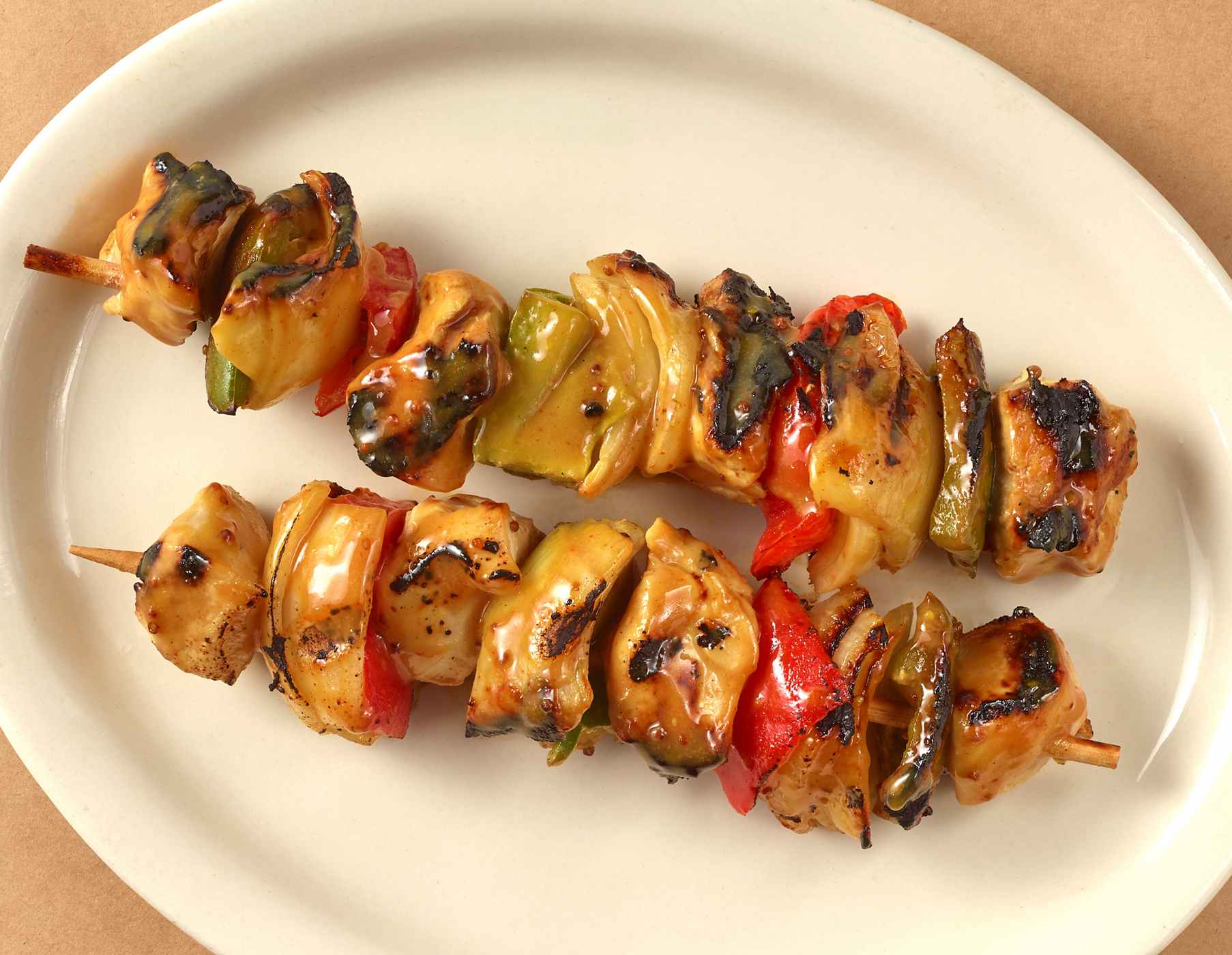 HEB Meat Market Marinated Chicken Kabobs Honey Mustard Shop