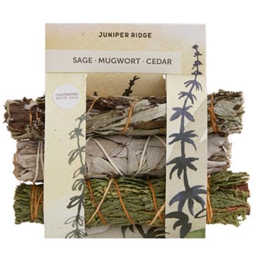 Juniper Ridge Natural Incense Bundles Variety Pack, 3 pk