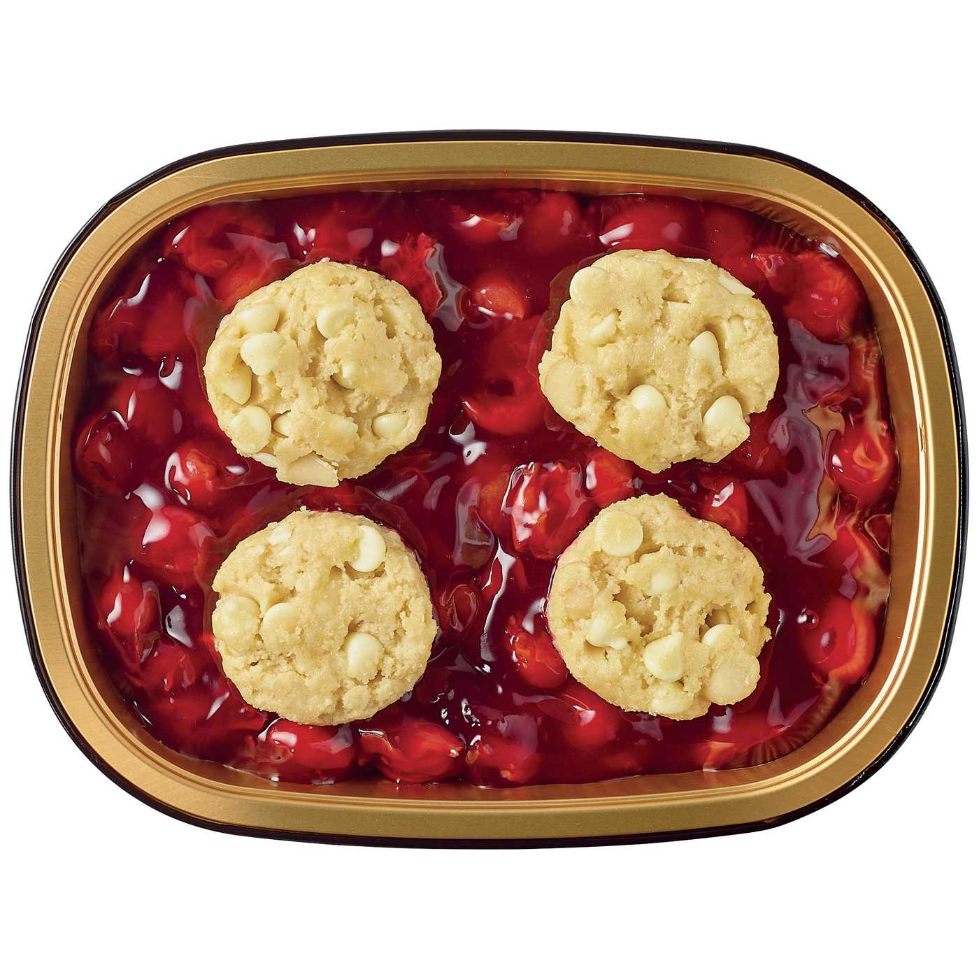 Meal Simple by H-E-B Dessert - White Chocolate Macadamia Nut Cookie Cherry Cobbler; image 4 of 4