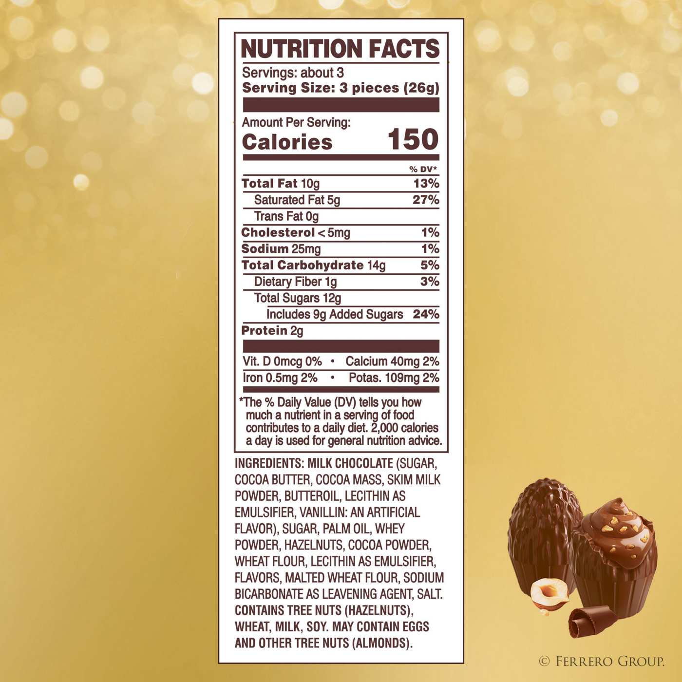 Ferrero Rocher Original Golden Easter Eggs; image 5 of 6