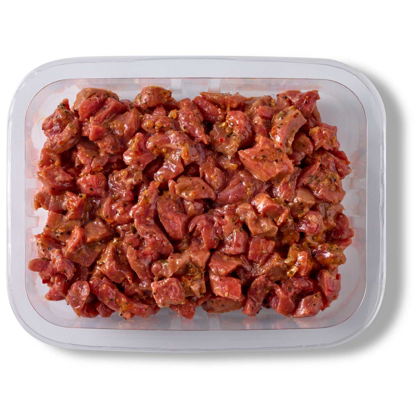 H-E-B Meat Market Marinated Diced Beef - Southwest Style; image 1 of 3