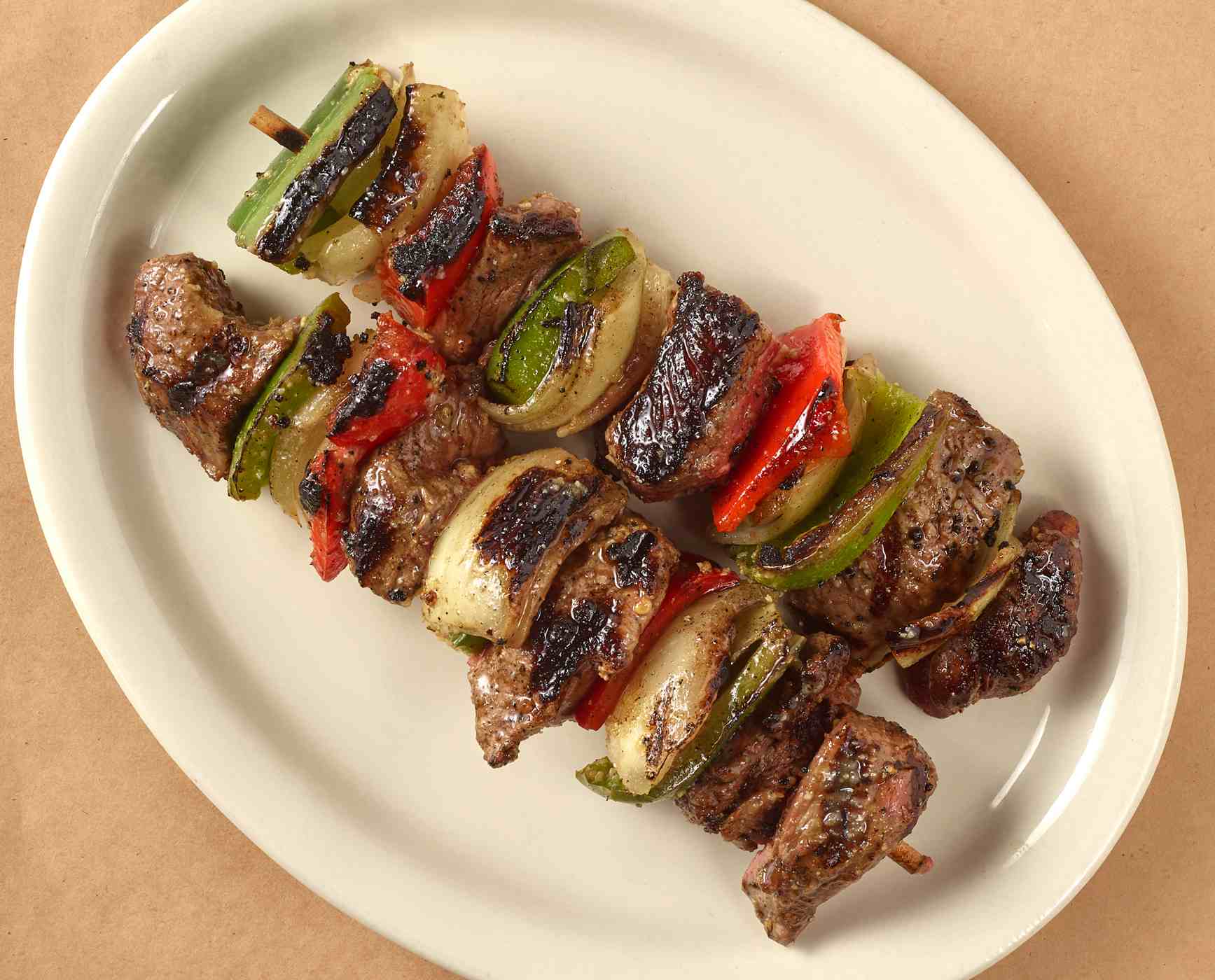 H-E-B Meat Market Marinated Beef Sirloin Kabobs - Garlic Parmesan; image 2 of 3