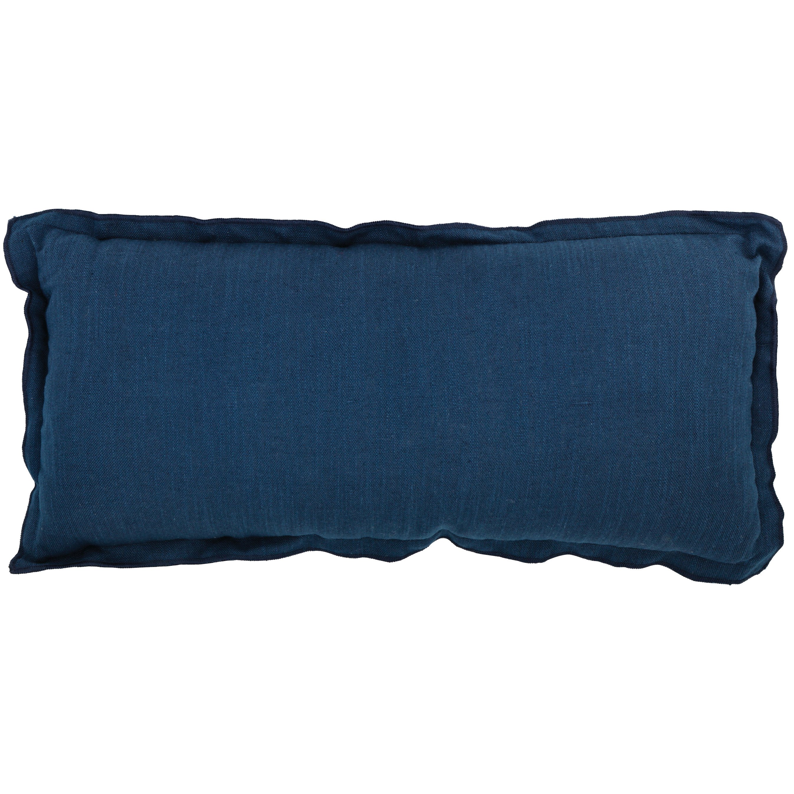 Haven + Key Linen Lumbar Throw Pillow Midnight Shop Pillows at HEB