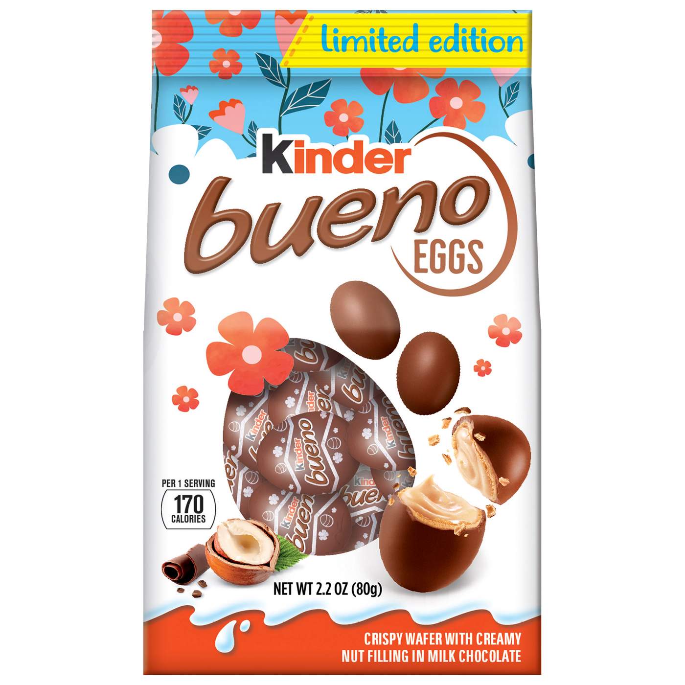 Kinder Bueno Eggs Easter Candy; image 1 of 3