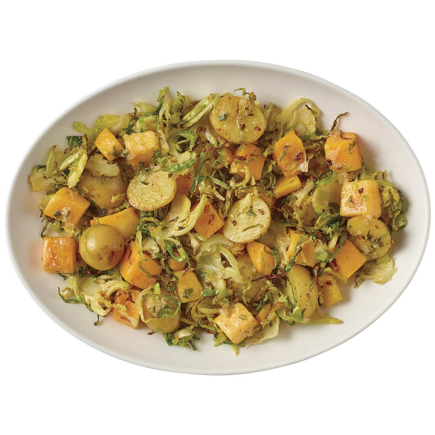 Meal Simple by H-E-B Butternut Squash, Potatoes & Brussels Sprouts; image 4 of 4