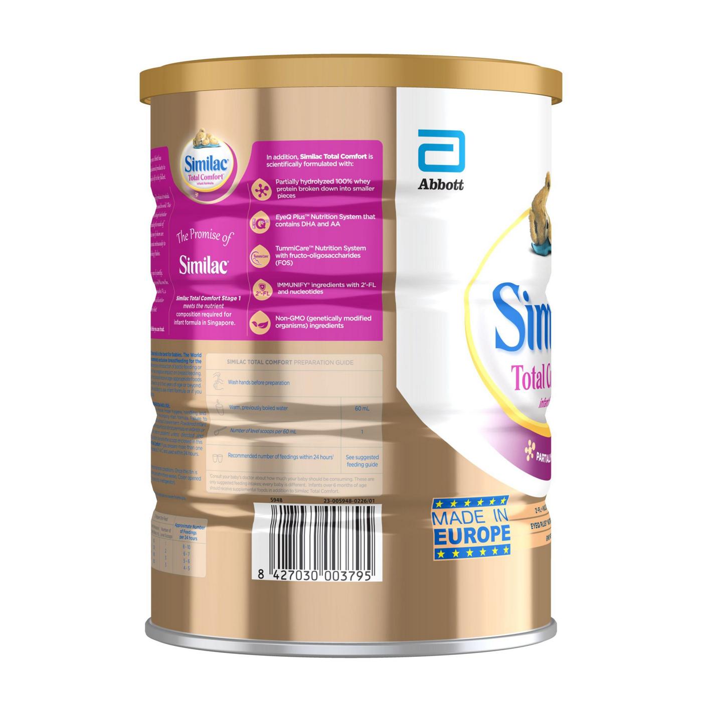 Similac Total Comfort Powder Infant Formula - Stage 1; image 4 of 8