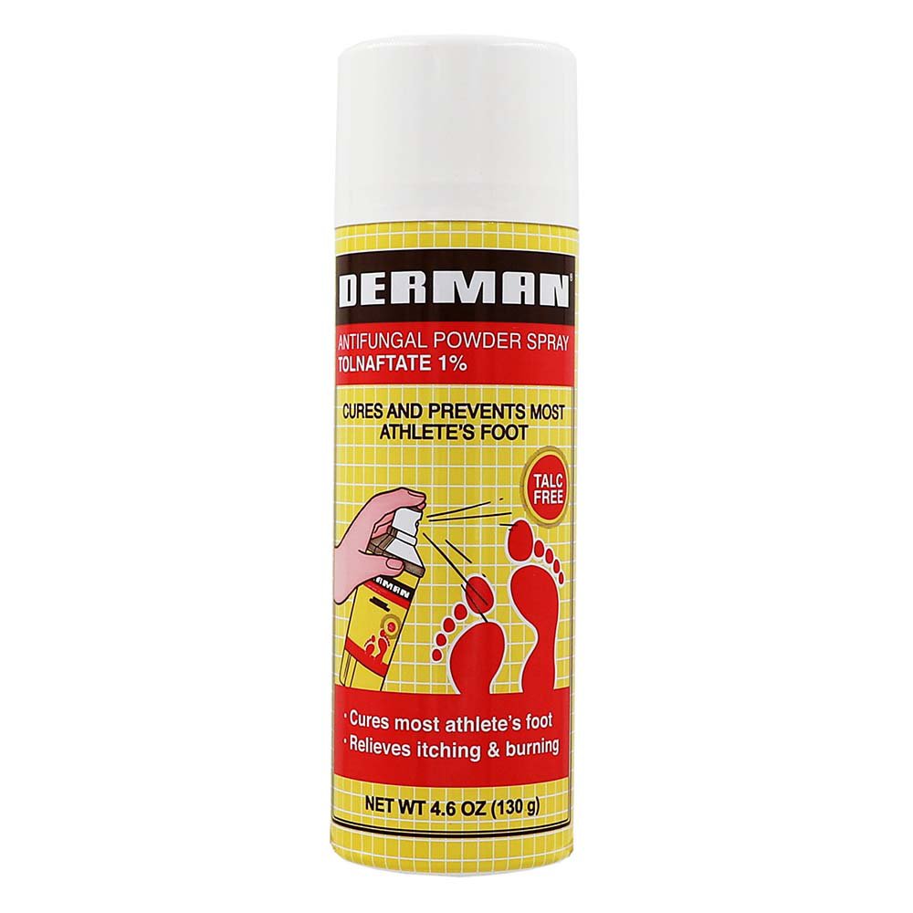 Derman Antifungal Powder Spray Shop Body Lotion at HEB