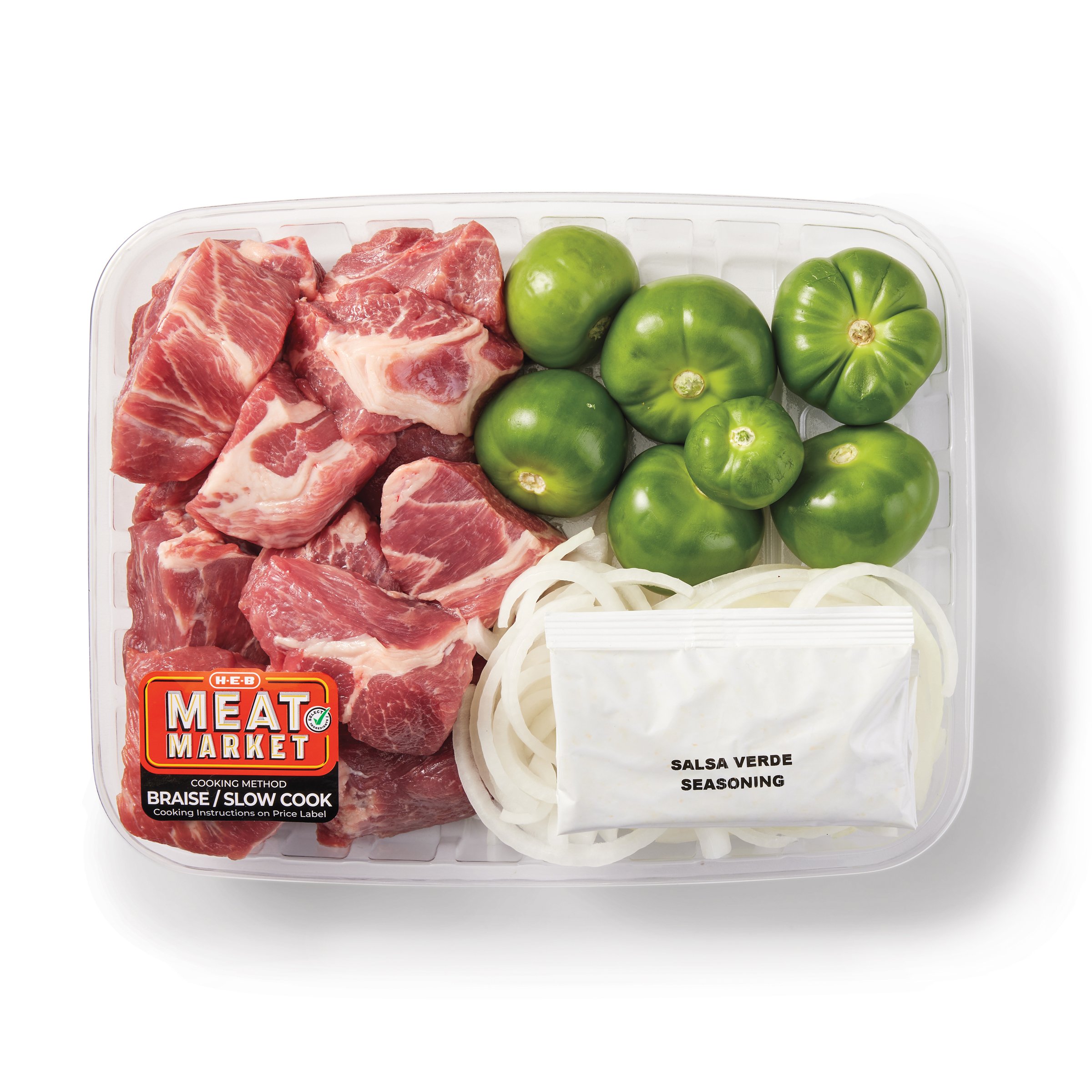 HEB Meat Market Braise Kit Salsa Verde Pork Carnitas Shop Pork at