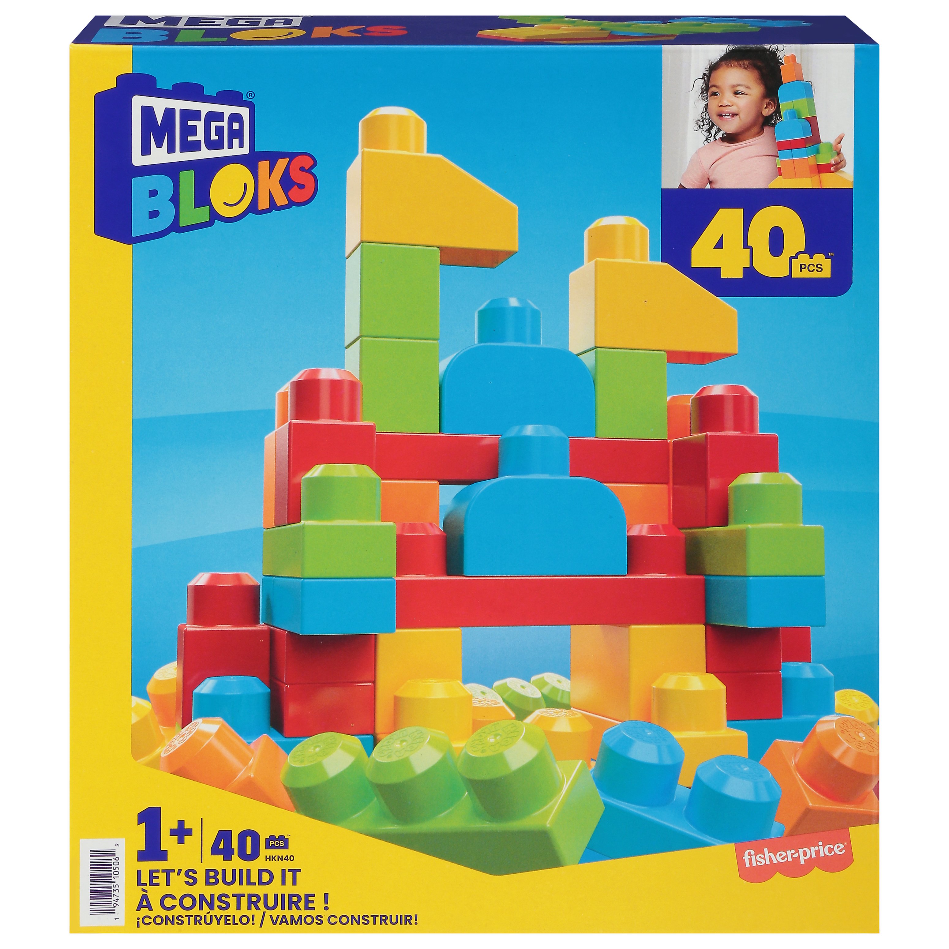 MEGA BLOKS Let's Build It Set - Shop Lego & building blocks at H-E-B