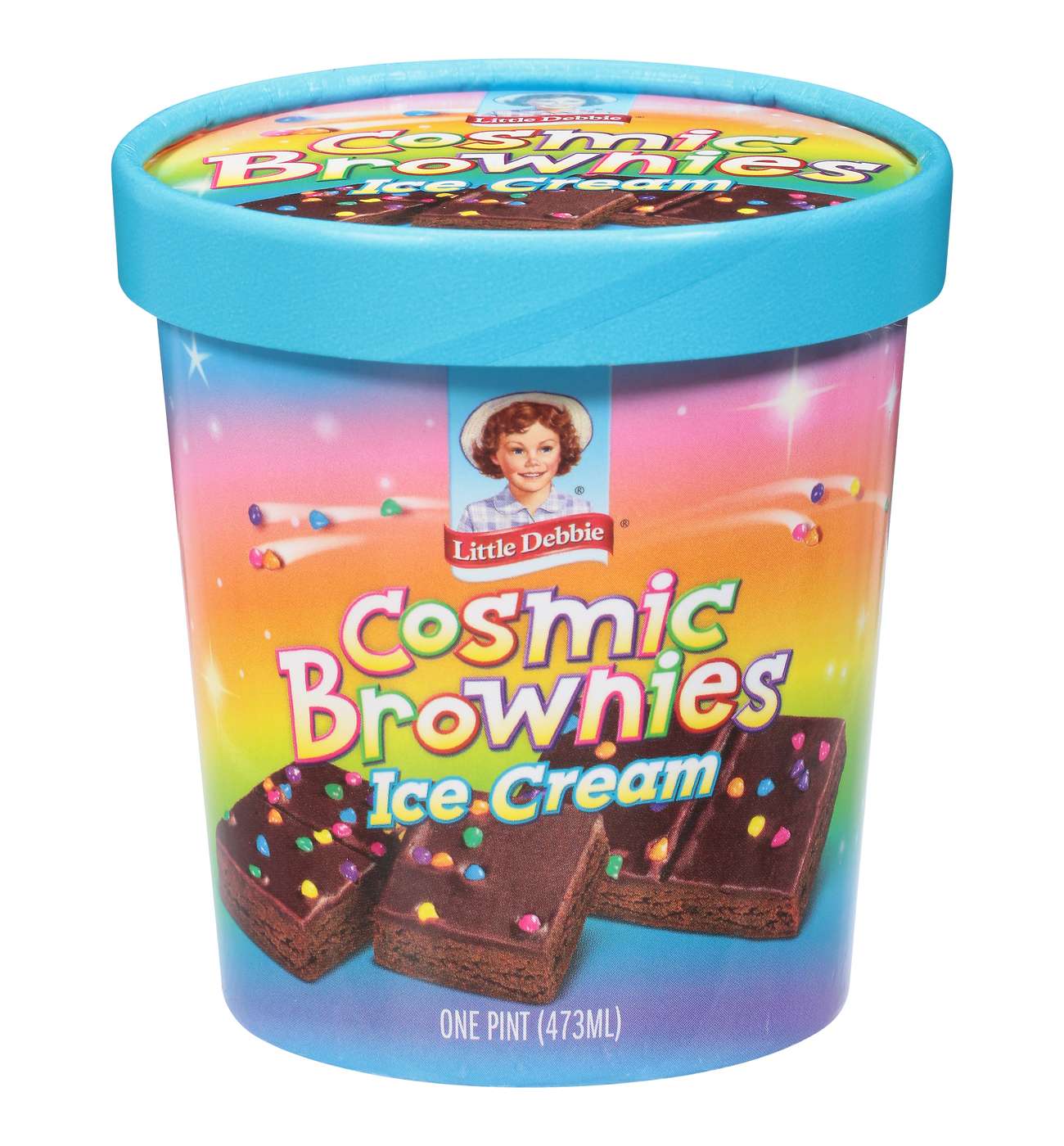 Little Debbie Cosmic Brownie Ice Cream Pint; image 1 of 2