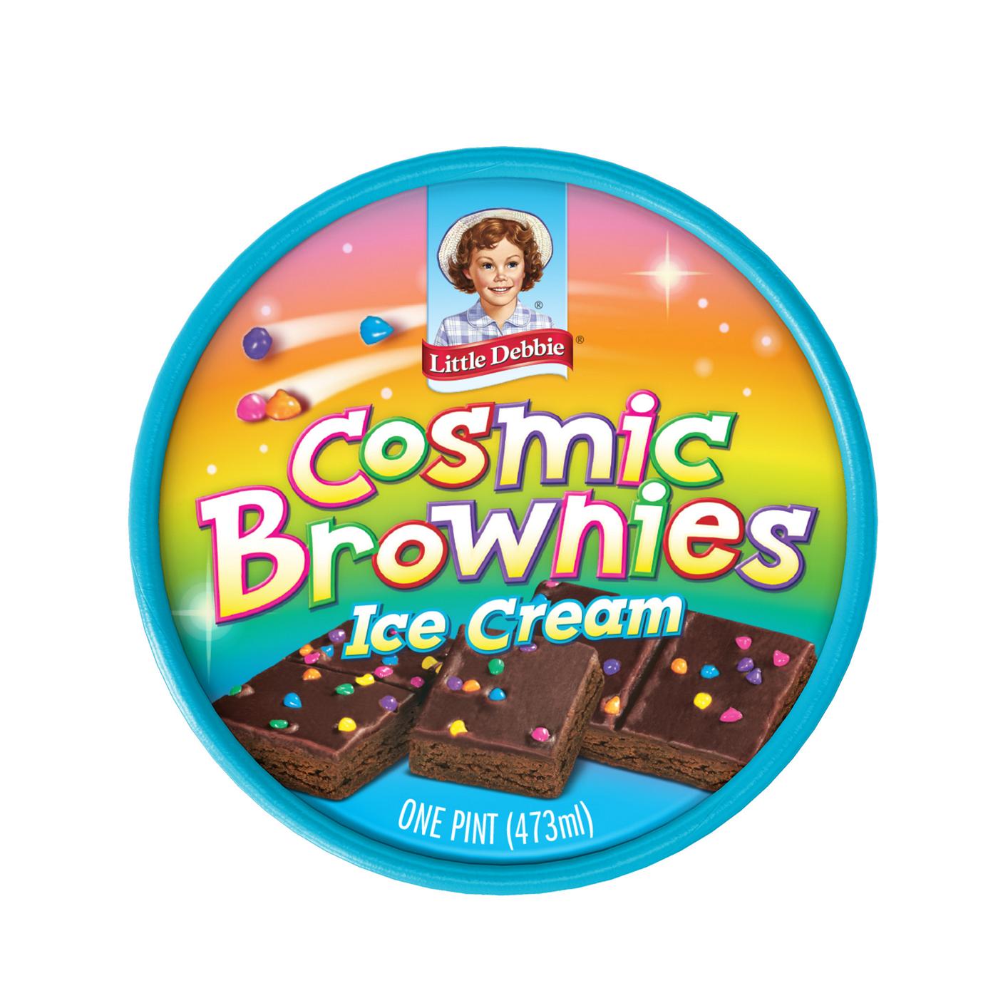 Little Debbie Cosmic Brownie Ice Cream Pint; image 2 of 2