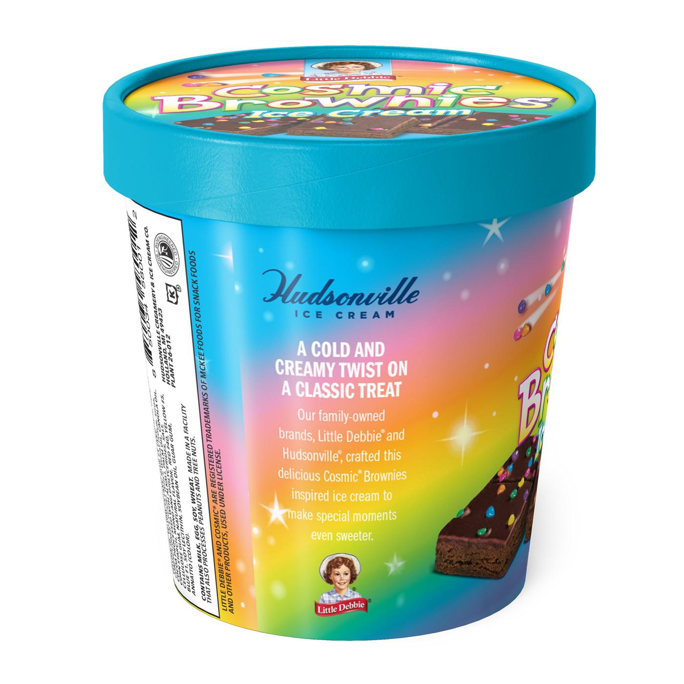 Little Debbie Cosmic Brownie Ice Cream Pint; image 4 of 4