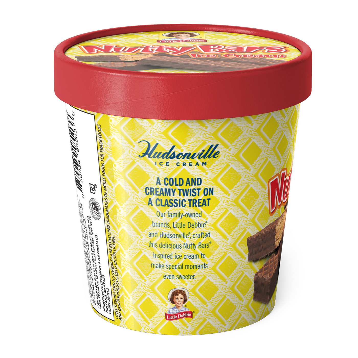 Little Debbie Nutty Bar Ice Cream Pint Shop Ice cream at HEB