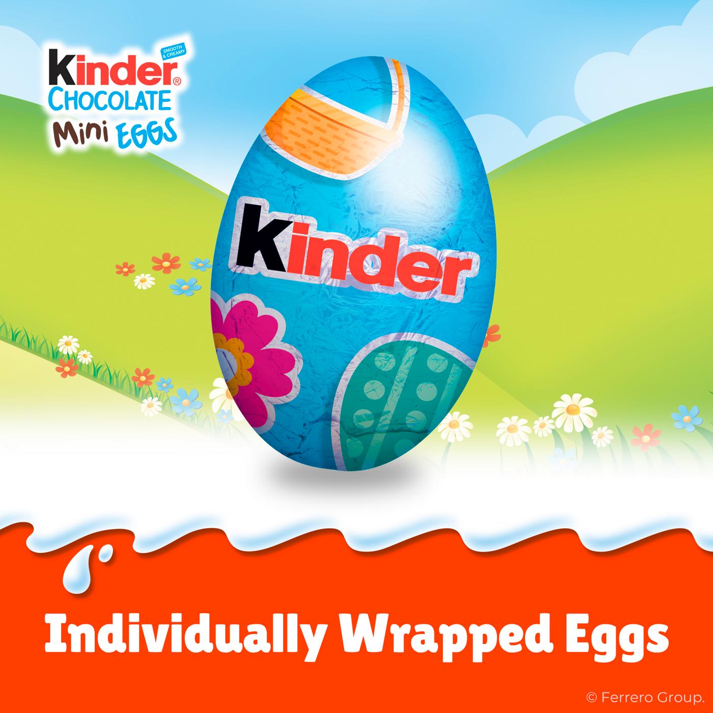 Kinder Mini Milk Chocolate Eggs Easter Candy; image 4 of 5