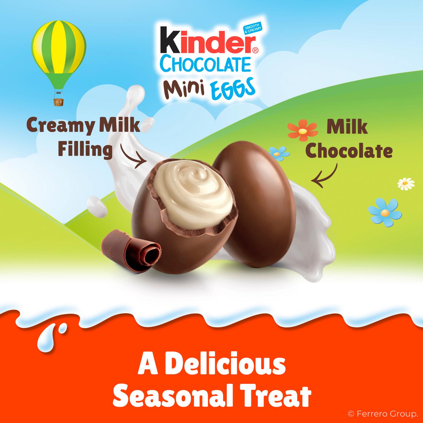 Kinder Mini Milk Chocolate Eggs Easter Candy; image 5 of 5